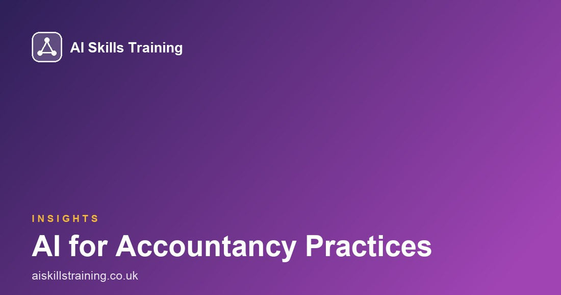 AI for Accountancy Practices: Where It Helps Most