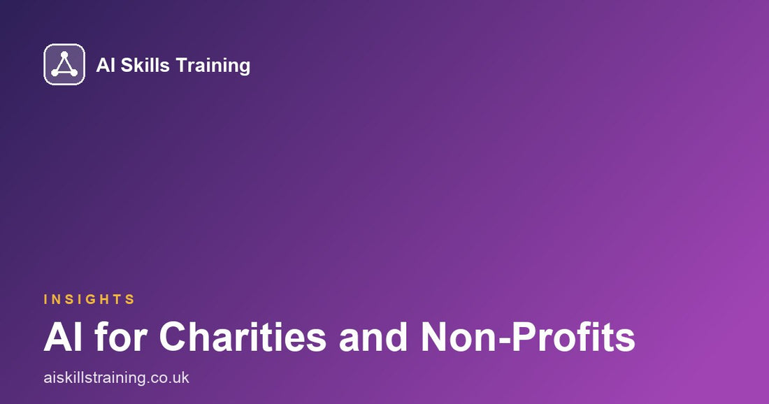 AI for Charities and Non-Profits: Where It Helps Most