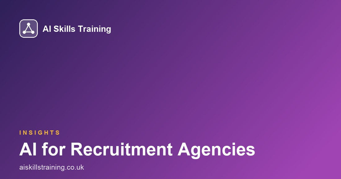 AI for Recruitment Agencies: Where It Helps Most