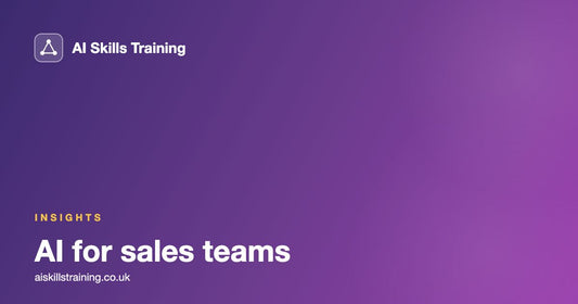 AI for sales teams: where it helps most